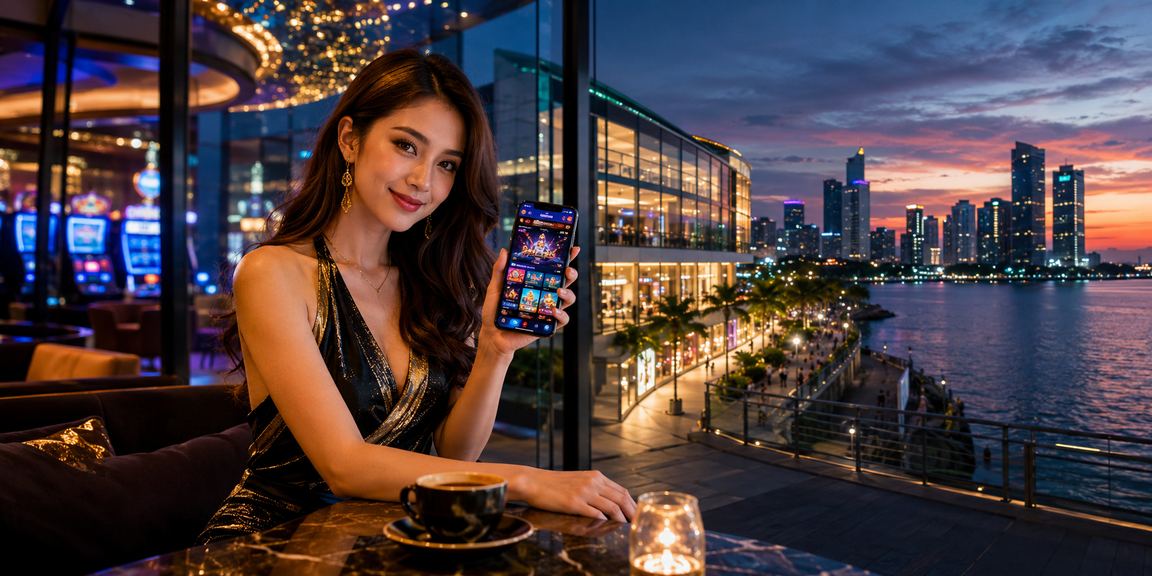 Pemain dari Johor Bahru bermain kasino dalam talian menggunakan telefon bimbit